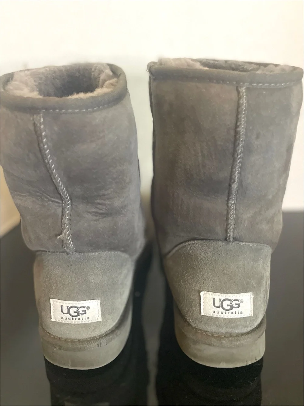 UGG Women's Classic Short Boots - Gray - US Size 9